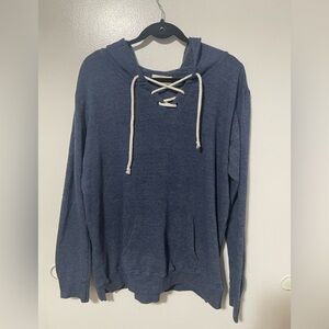 Ocean Drive hoodie blue size M oversized